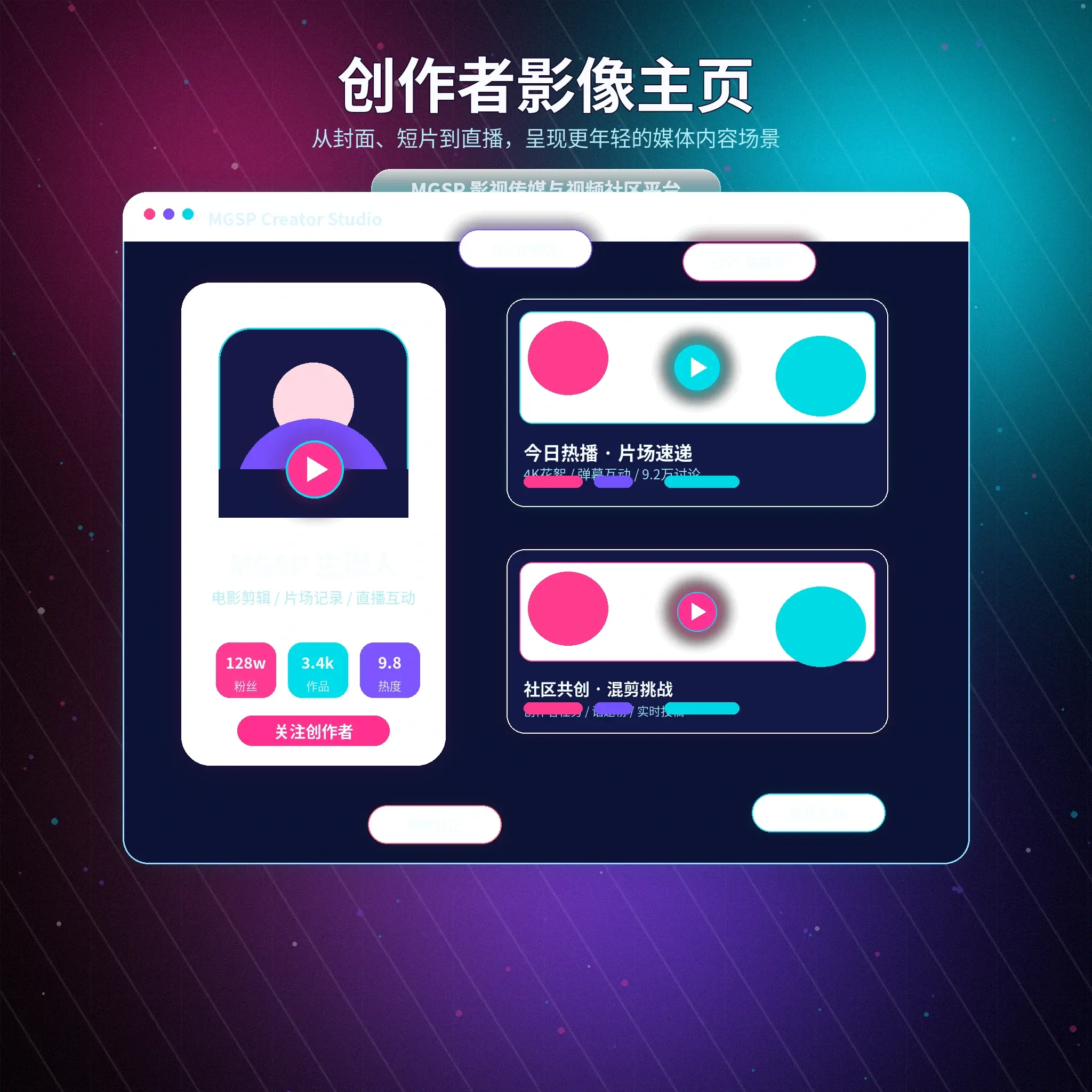 蘑菇视频创作者生活影像内容